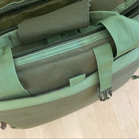Military Green Tactical Laptop Bag - Picture 5 of 7